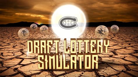 nhl lottery simulator|2022 nhl draft lottery simulator.